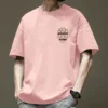 短袖T100%純棉T恤男t恤男生T恤大碼上衣印花T恤復古簡約百搭短袖純棉t恤男寬鬆上衣圓領t恤男棉質上衣日常上衣T寬鬆休